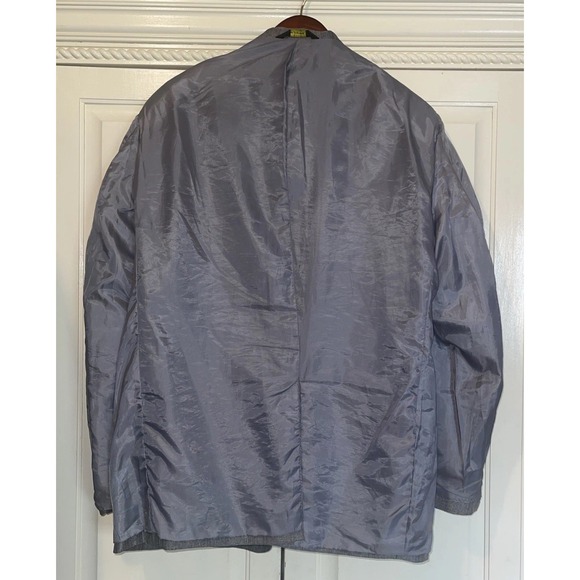 Mesquite Blazer Men 50 Gray‎ Niver Western Wear Rodeo Ranch Rockabilly Cowboy - Picture 4 of 12